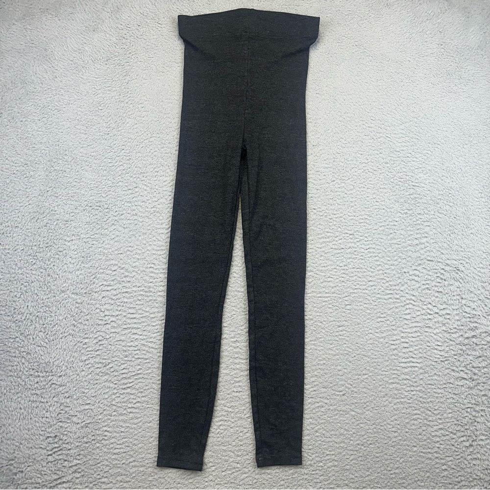 Fabletics Leggings Womens Small Gray Restoreknit Ultra High Waisted Yoga Casual